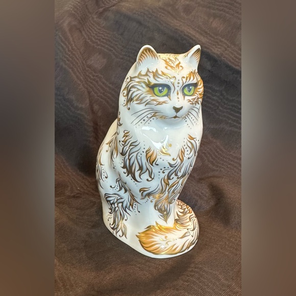 ROYAL CROWN DERBY “Fifi The Cat” - Paperweights by Crown Derby - Picture 9 of 13